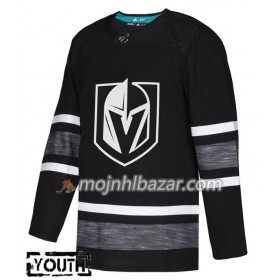 Dresovi Vegas Golden Knights Blank 2019 All-Star Adidas Crna Authentic - Dječji